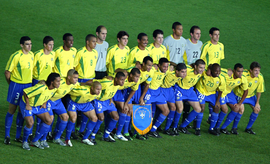 Brasil campeão do Mundo em 2002; Dida, Vampeta e Ricardinho eram jogadores do Corinthians