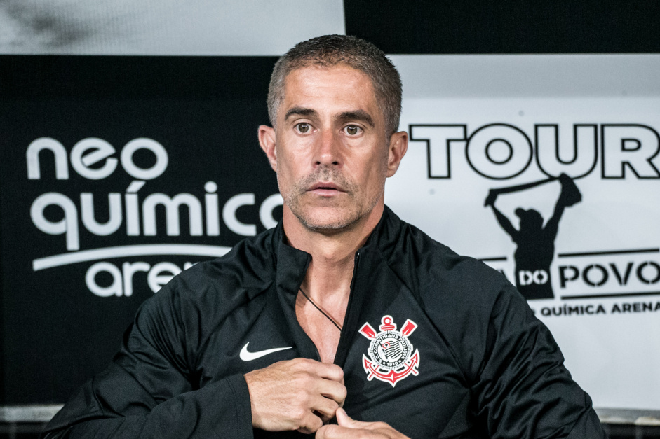 Em entrevista coletiva após o empate com a Ferroviária na estreia do Paulistão, Sylvinho disse que o desafio do Corinthians é ser mais criativo ofensivamente Em entrevista coletiva após o empate com a Ferroviária na estreia do Paulistão, Sylvinho disse que o desafio do Corinthians é ser mais criativo ofensivamente