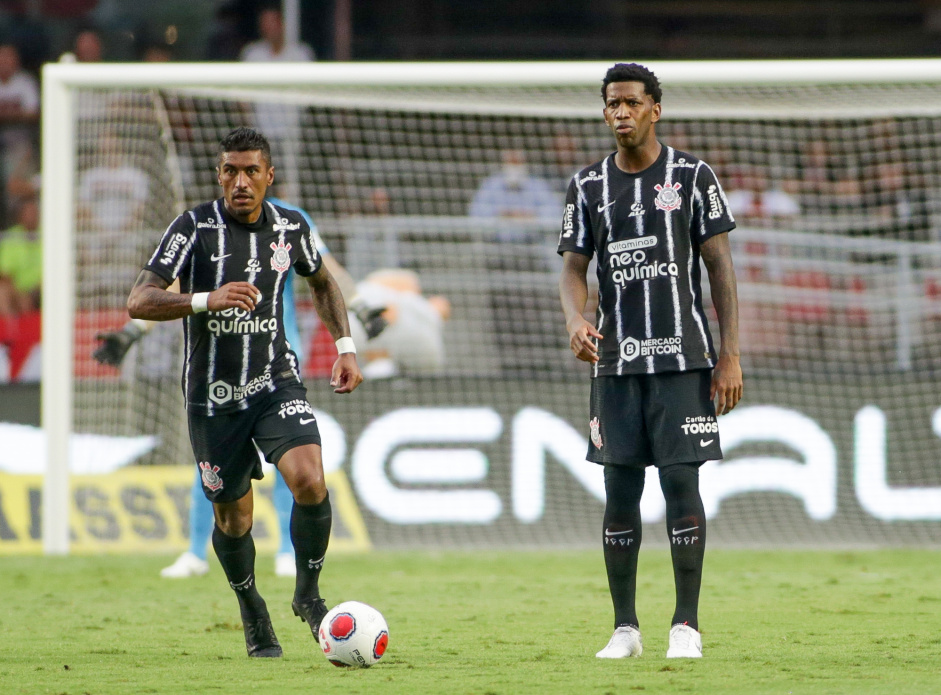 Paulinho e Gil na semifinal do Campeonato Paulista de 2022
