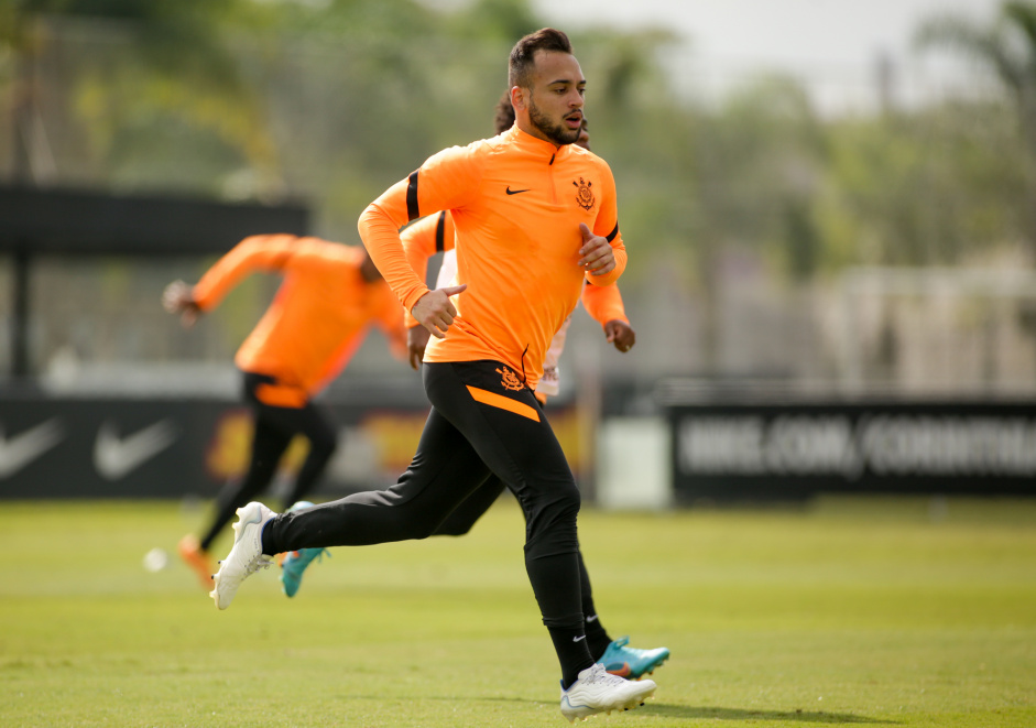 Maycon em penltimo treino do Corinthians antes de enfrentar o So Paulo