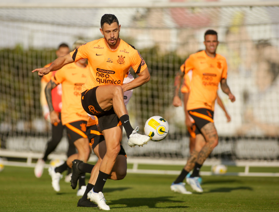 Corinthians comeou a preparao para encarar o Boca, na Libertadores