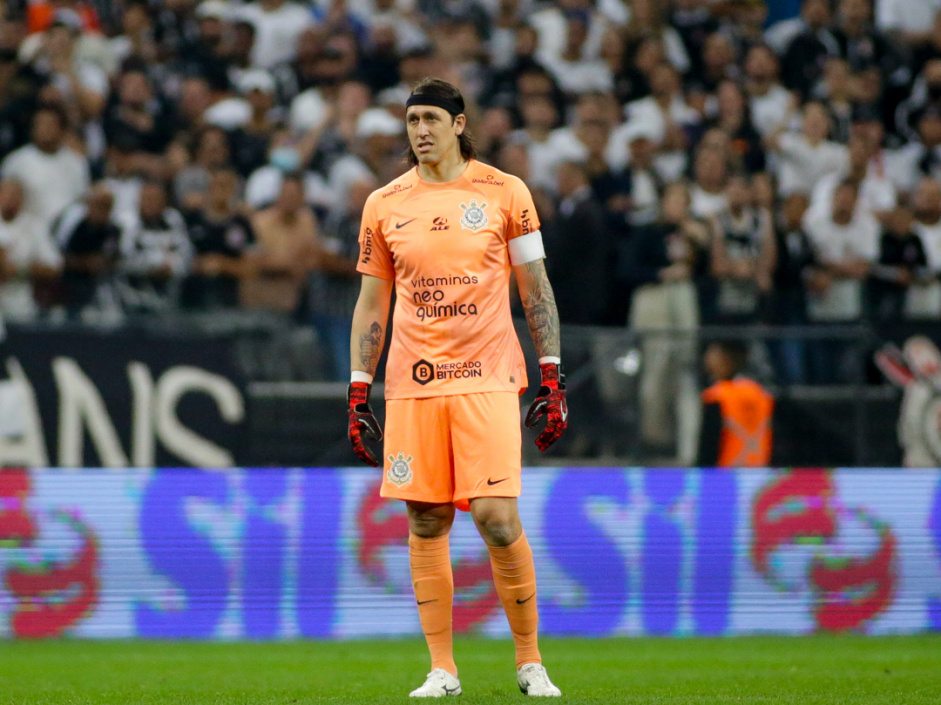 Cássio elogiou desempenho do Corinthians na goleada contra o Santos Cássio elogiou desempenho do Corinthians na goleada contra o Santos