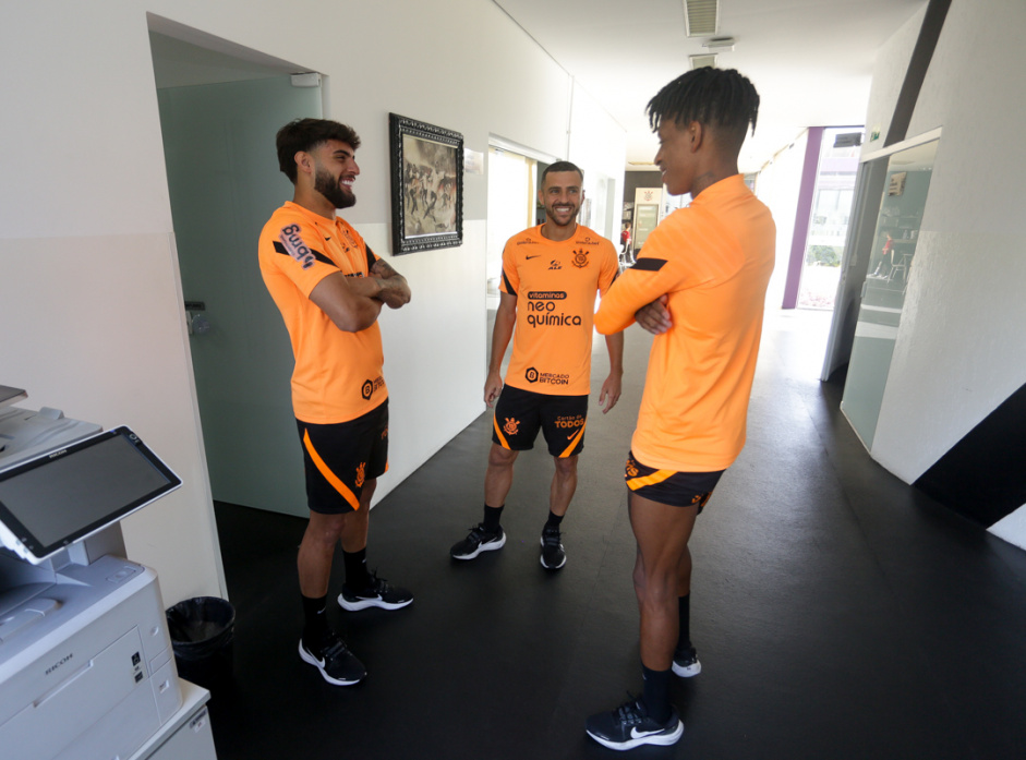 Yuri Alberto viveu seu primeiro dia no CT do Corinthians Yuri Alberto viveu seu primeiro dia no CT do Corinthians