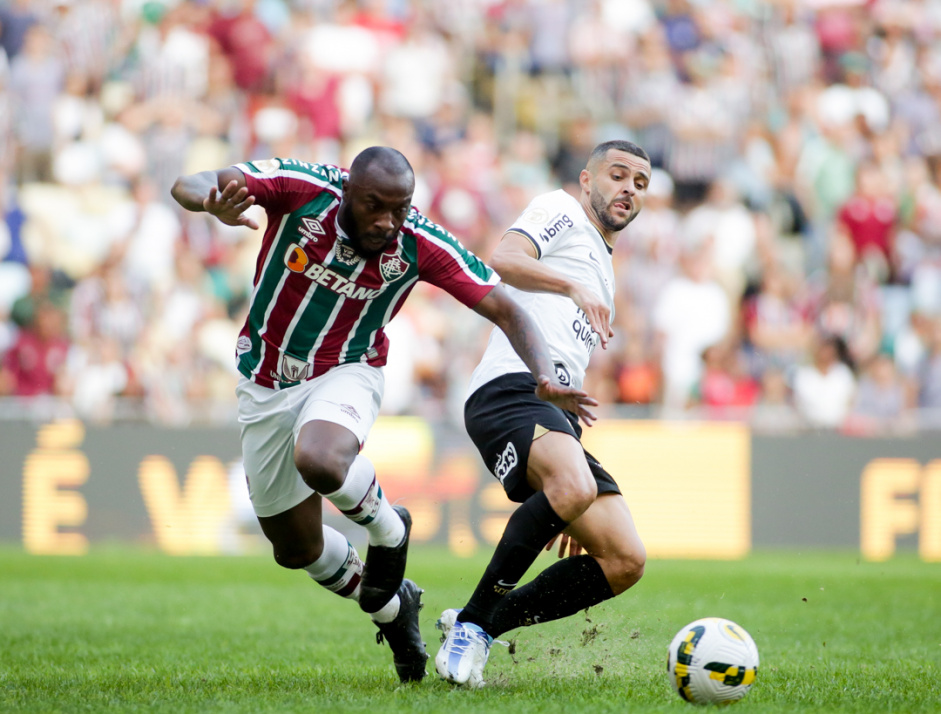 Corinthians não conseguiu parar o ataque do Fluminense Corinthians não conseguiu parar o ataque do Fluminense