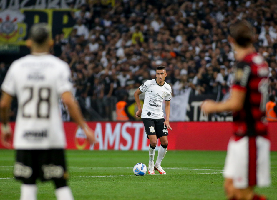 Cantillo durante duelo contra o Flamengo