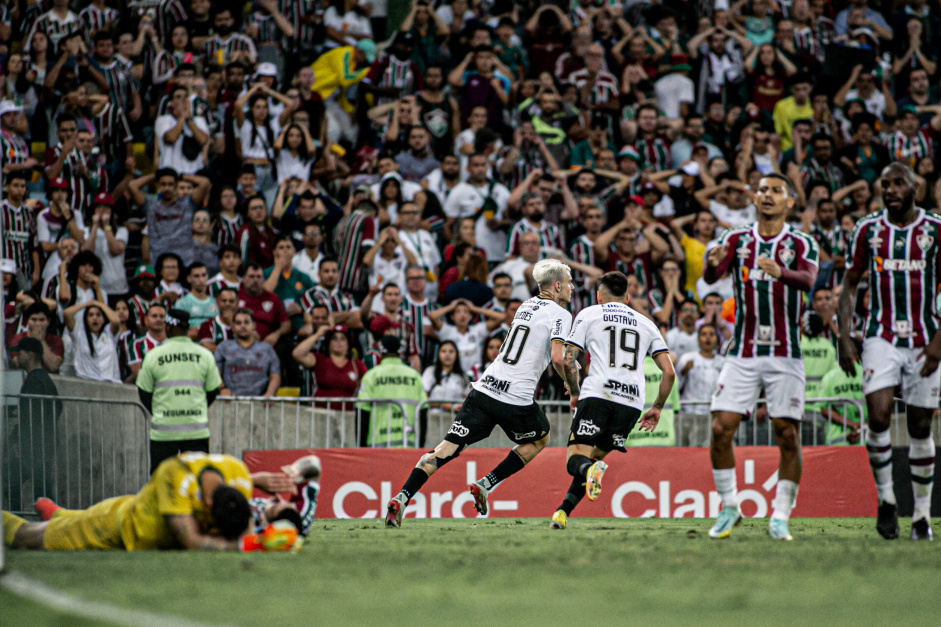 Rger Guedes garantiu o empate ao Corinthians no Maracan