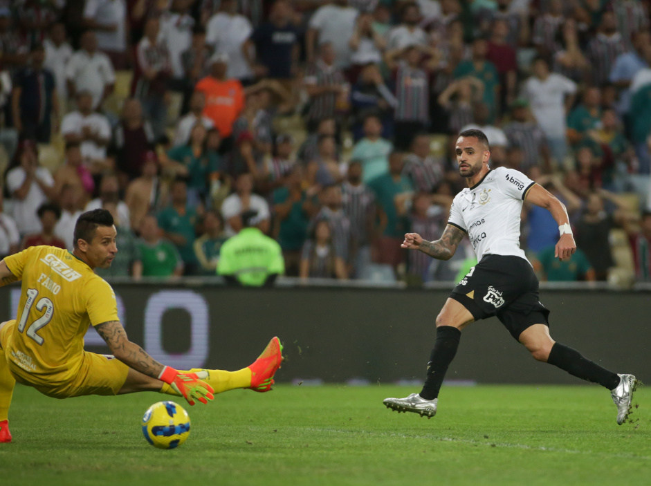 Renato Augusto marcou primeiro gol do Corinthians na semifinal desta quarta-feira