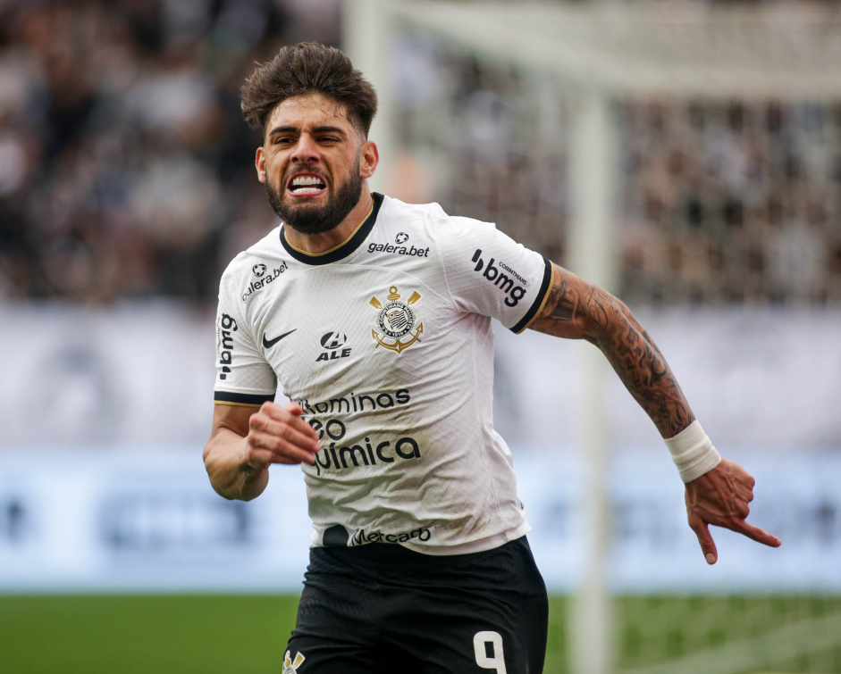 Yuri Alberto marcou o segundo gol do Corinthians na partida