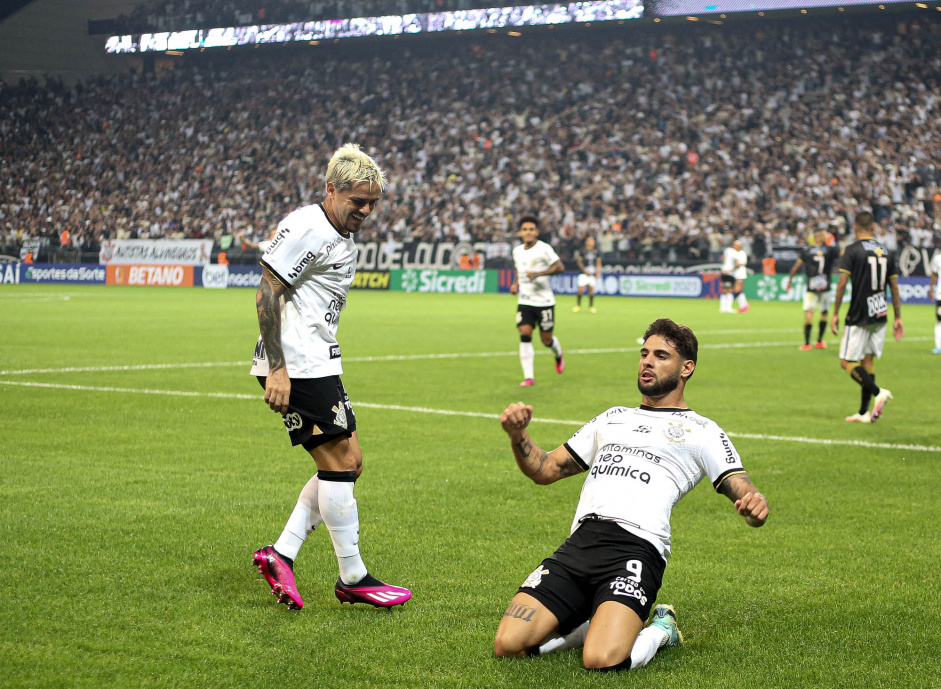 Yuri Alberto marcou o primeiro gol do Corinthians no ano