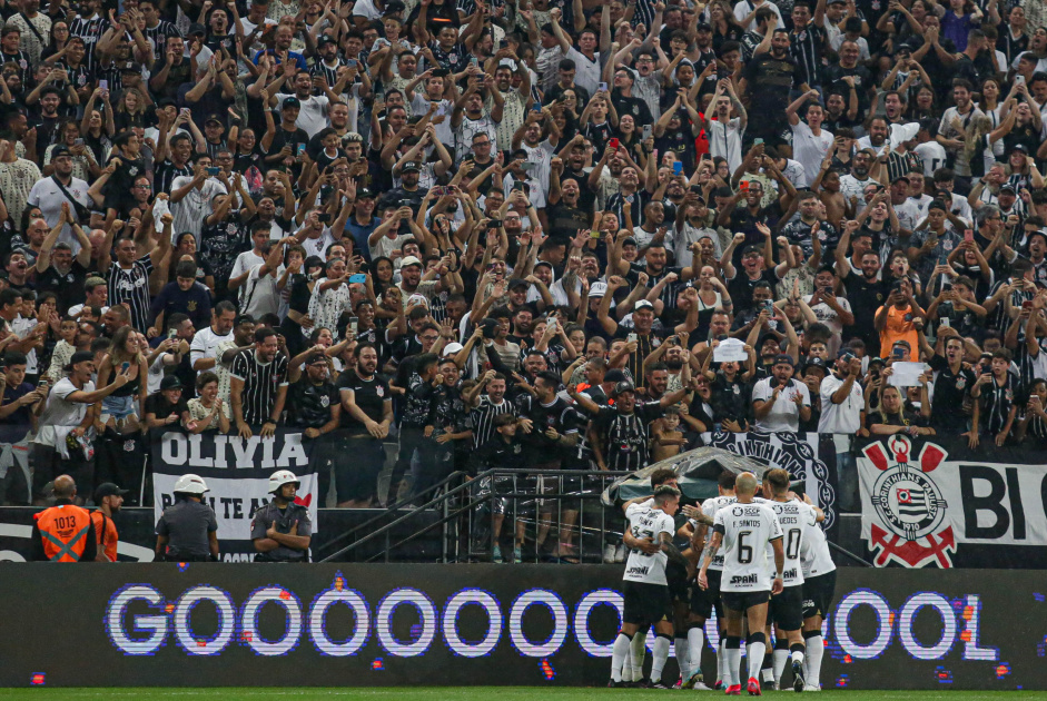 O Corinthians tem contado com uma elevada mdia de arrecadao na temporada