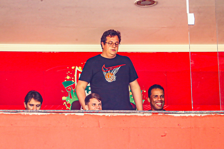 Raony Thadeu, Fernando Lzaro, Chrystian Barletta e Olavo Guerra no Canind em vitria do Sub-20