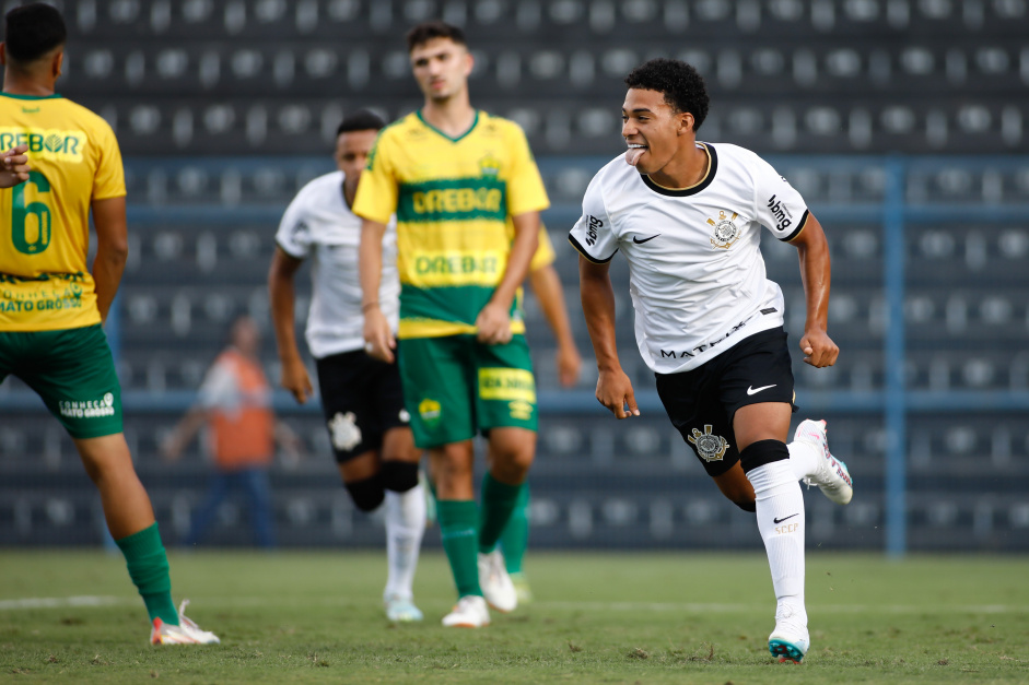 Juninho marcou no duelo contra o Cuiab pelo Brasileiro Sub-20