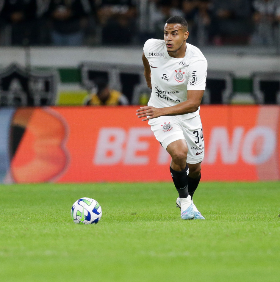 Murillo durante Corinthians e Atltico-MG, pela Copa do Brasil