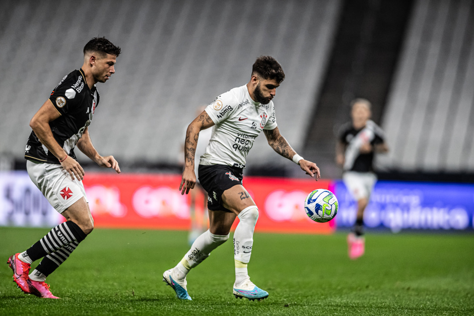 Corinthians enfrenta o Vasco em uma das rodadas definidas pela CBF nesta quinta-feira