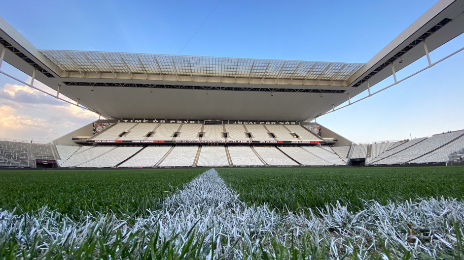 Neo Qumica Arena antes do jogo contra o Botafogo pelo Brasileiro