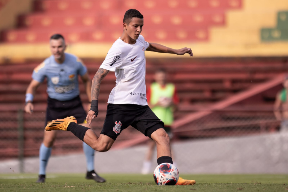 O atacante Kayke, de 19 anos,  um dos jogadores que podem desfalcar o Corinthians na estreia da Copinha