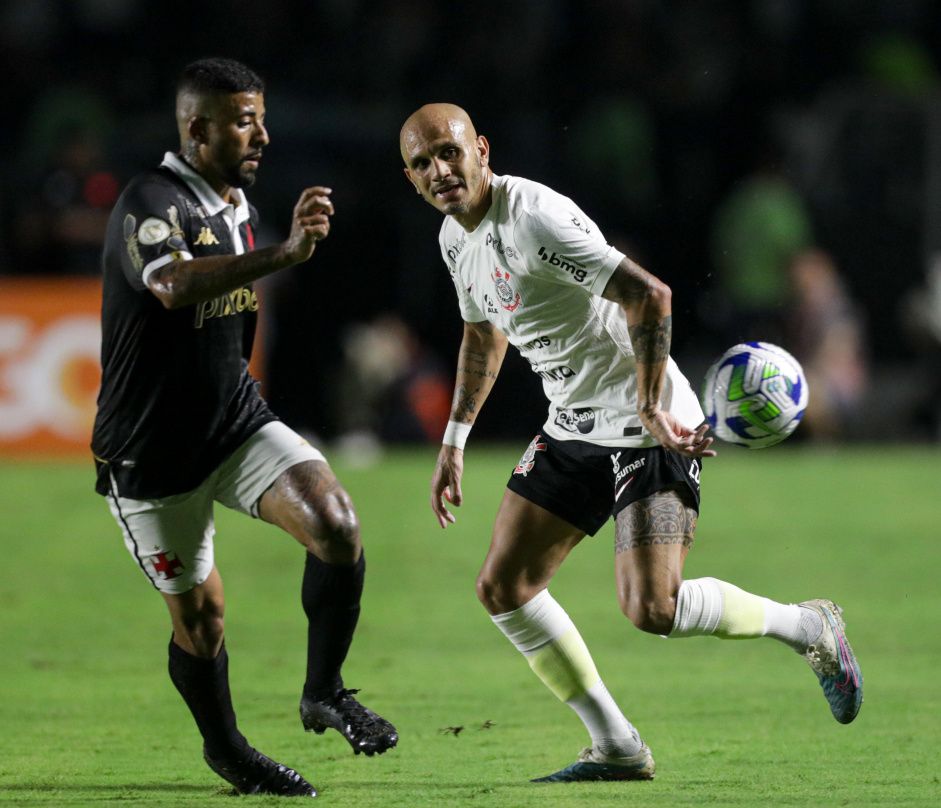 Fbio Santos no jogo entre Vasco e Corinthians