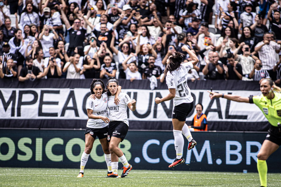 O Corinthians cogita enfrentar o Internacional pelo Brasileiro Feminino na Neo Qumica Arena