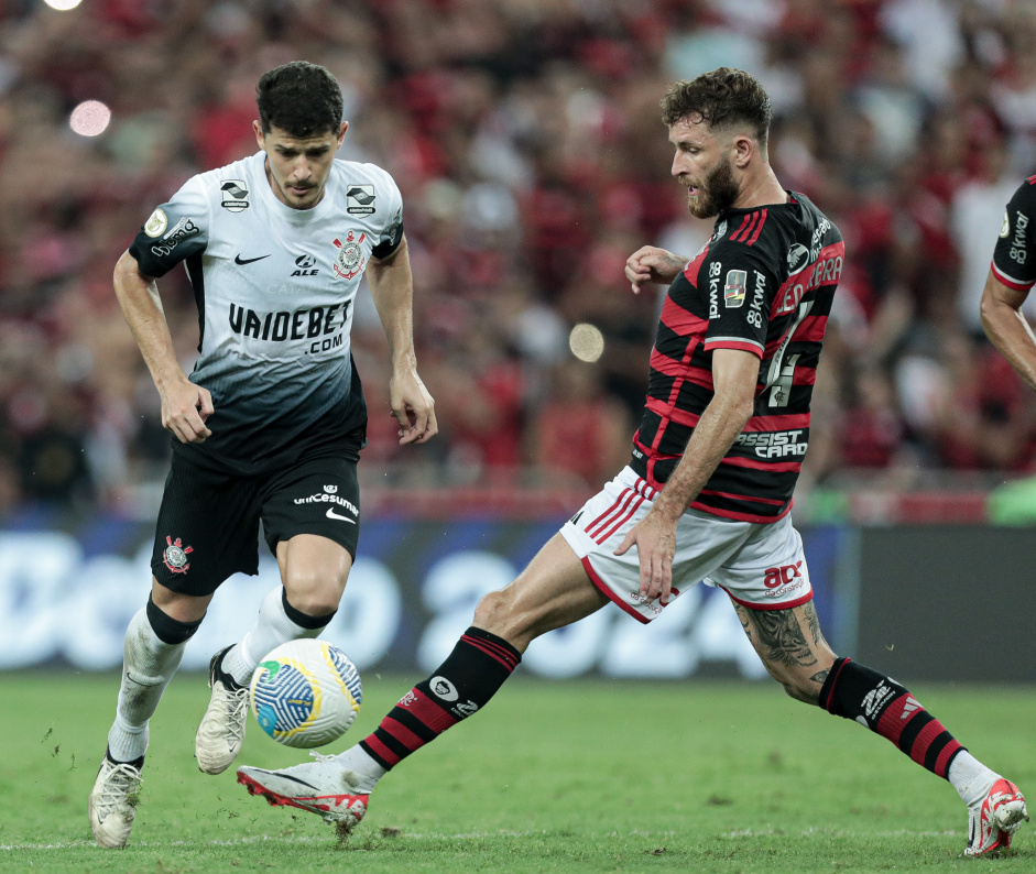 Hugo em ao contra o Flamengo pelo Brasileiro