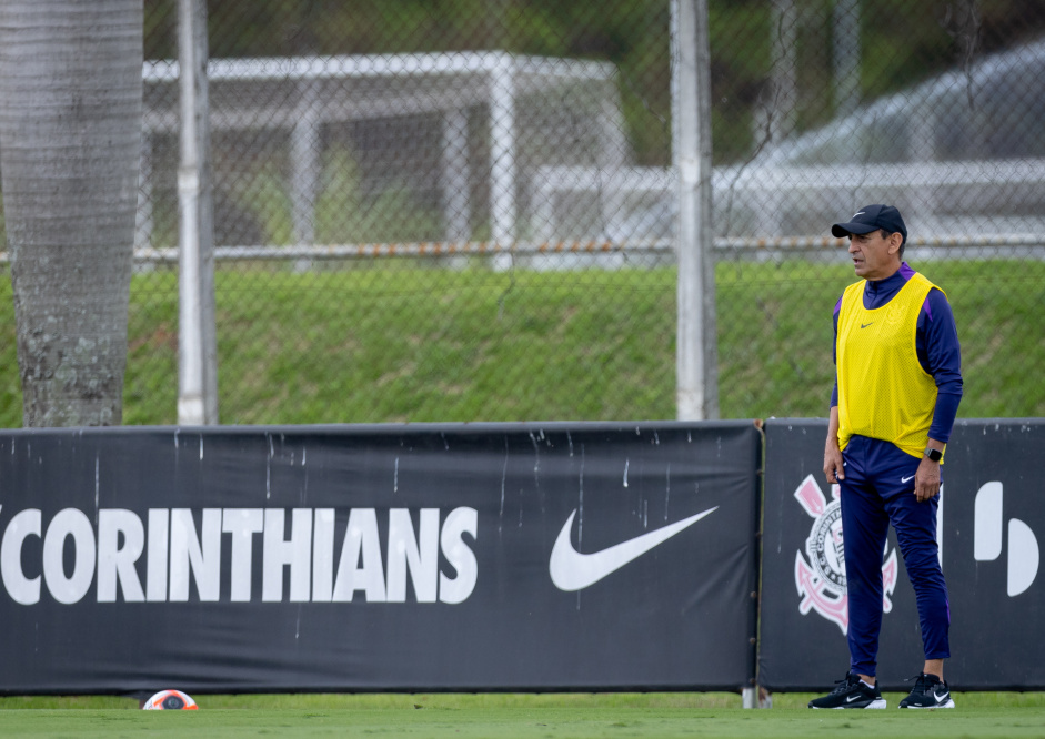Ramn Diaz comandando treino