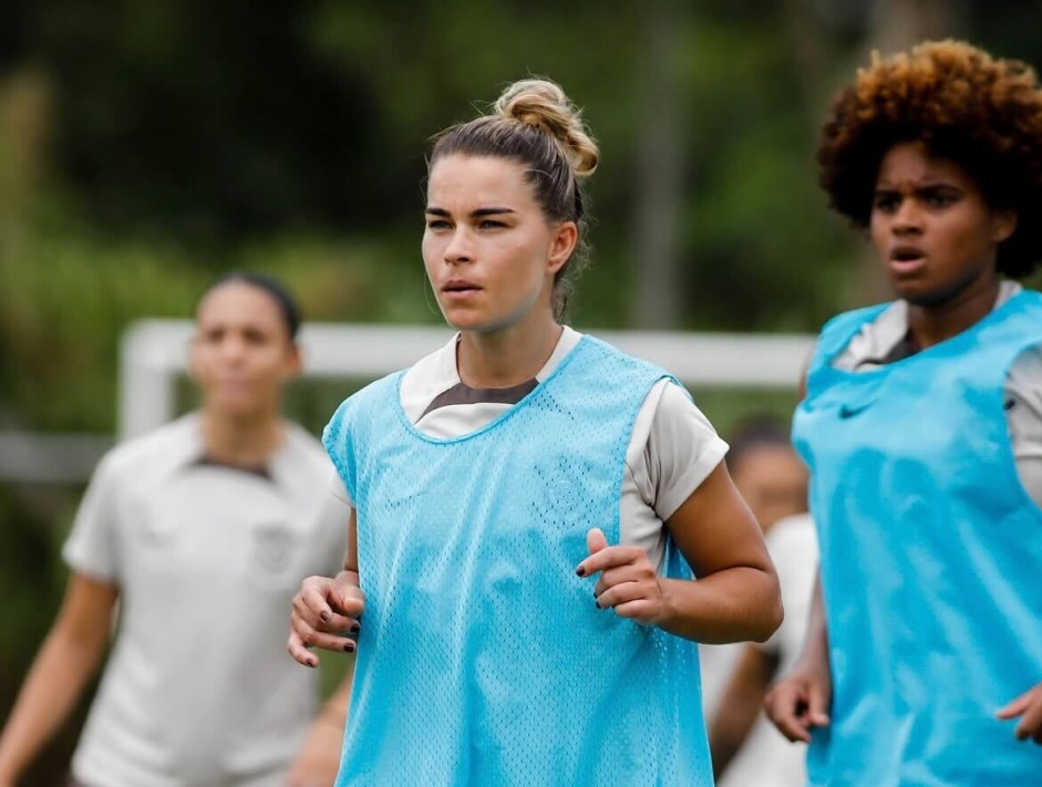 Tamires est na sua stima temporada pelo Corinthians