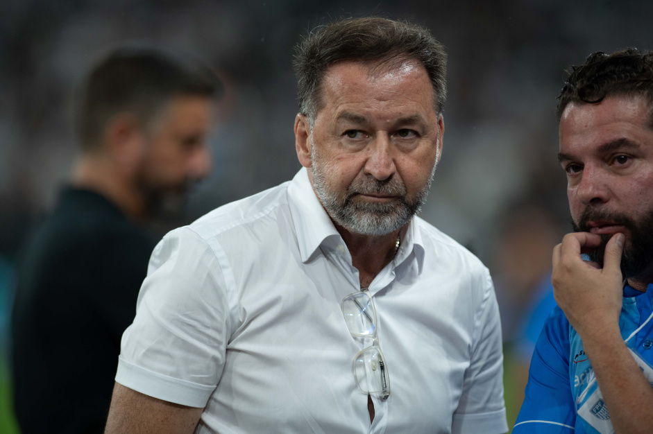 Augusto Melo durante jogo do Corinthians