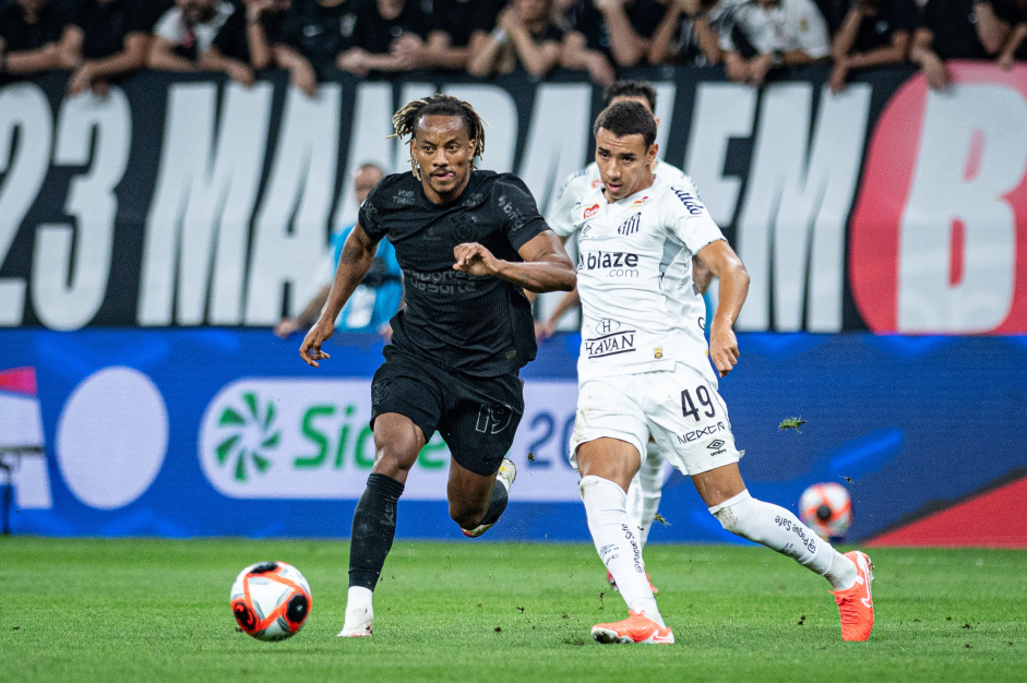 Corinthians mantm invencibilidade contra o Santos no Brasileiro h mais de cinco anos