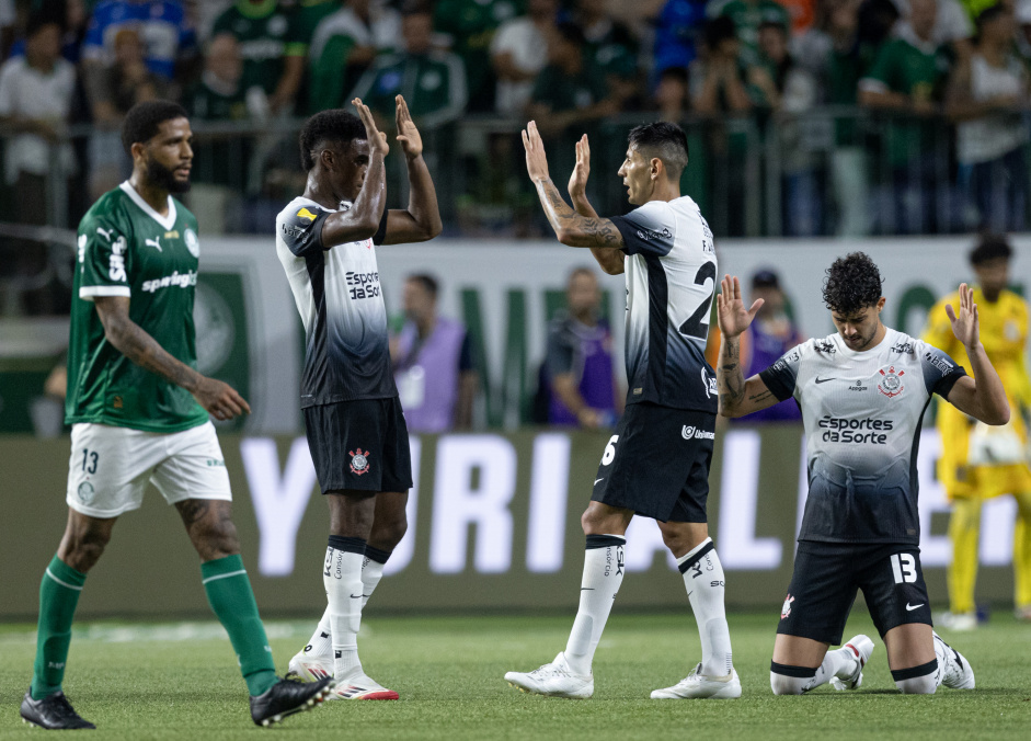 Corinthians no vencia o Palmeiras no Allianz Parque desde 2019, ainda com grama natural no estdio