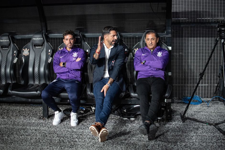 Comisso tcnica do Corinthians aguarda retorno de jogadores importantes, como Hugo Souza, Gustavo Henrique, Angileri e Garro