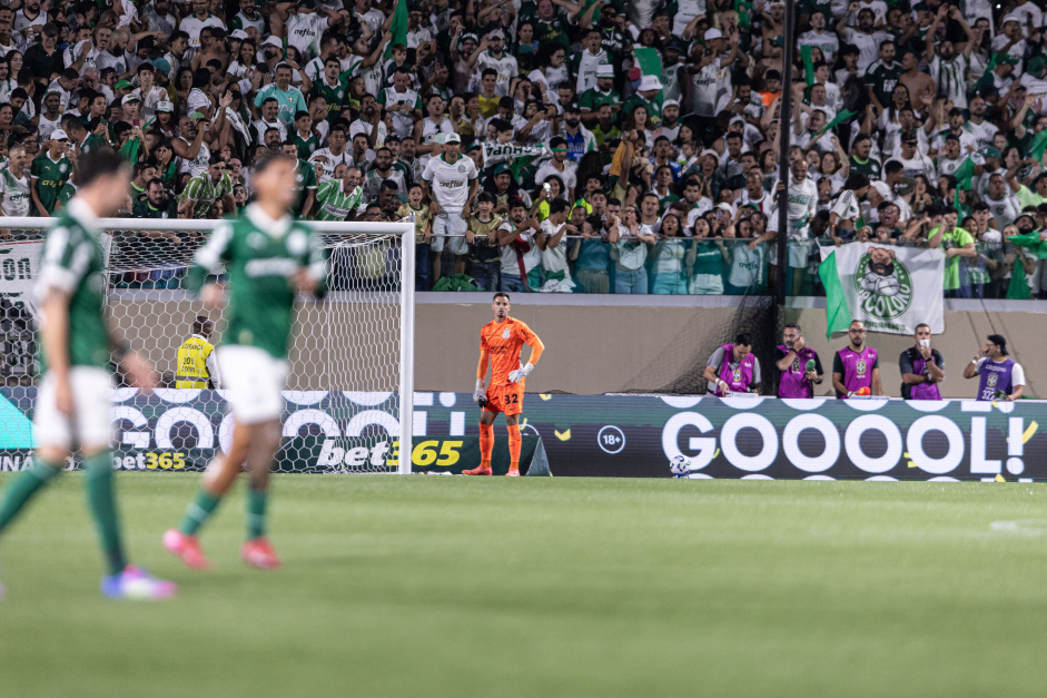 Corinthians no conseguiu competir com o Palmeiras na terceira rodada do Brasileiro