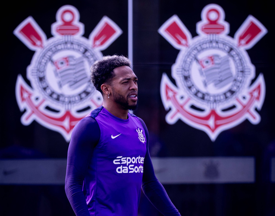 Jos� Mart�nez em prepara��o no Corinthians