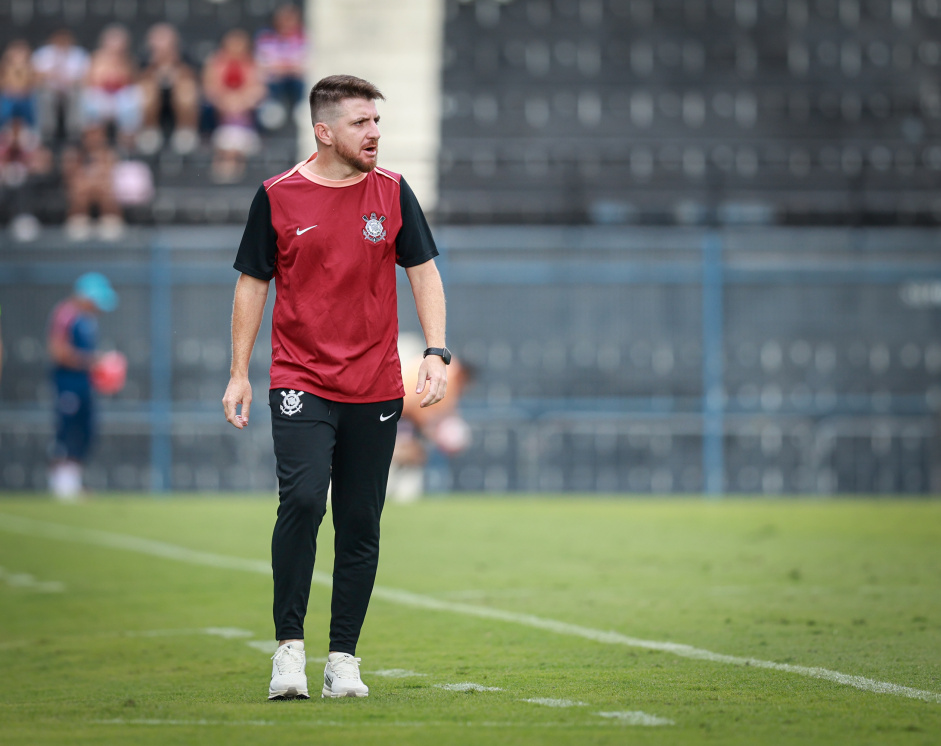 Tcnico do Corinthians analisa a primeira derrota no Campeonato Brasileiro Sub-20